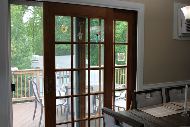 243 Courtland Ave, Waterbury, CT 06705 - entryway with wainscoting and a decorative wall