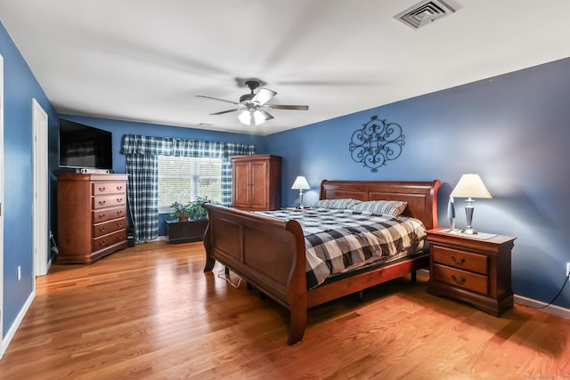 74 Avery Ave, Meriden, CT 06450 - bedroom featuring light wood-type flooring, baseboards, and ceiling fan