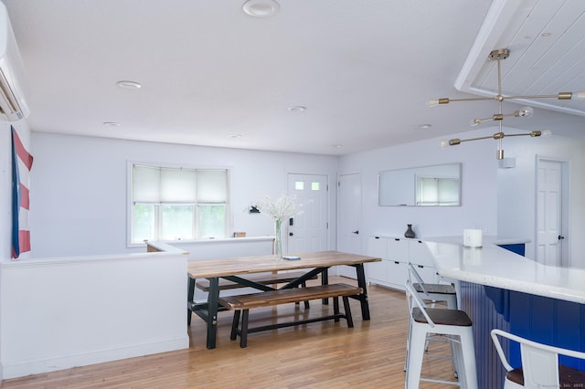 104 E St, Hebron, CT 06248 - dining space with light wood-style floors and recessed lighting