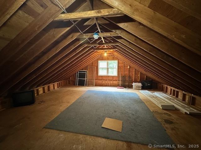 149 Mill Hill Rd, Colchester, CT 06415 - view of unfinished attic