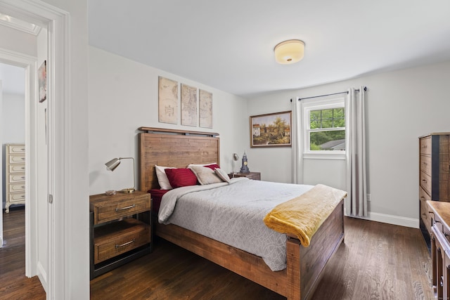 72 Twin Brook Ter, Monroe, CT 06468 - bedroom featuring dark wood finished floors and baseboards