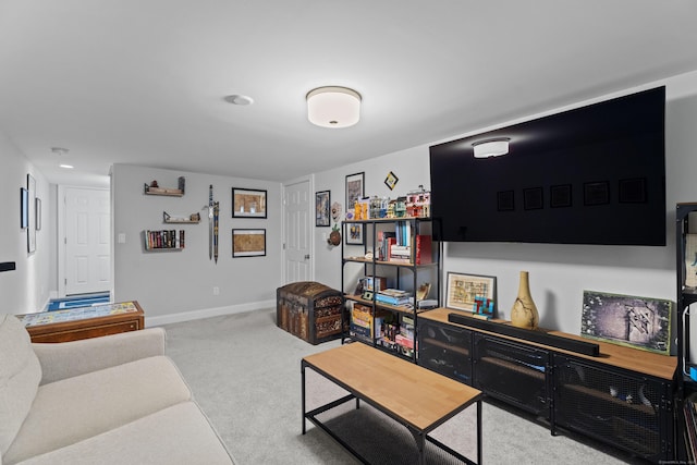 72 Twin Brook Ter, Monroe, CT 06468 - living room with carpet flooring and baseboards