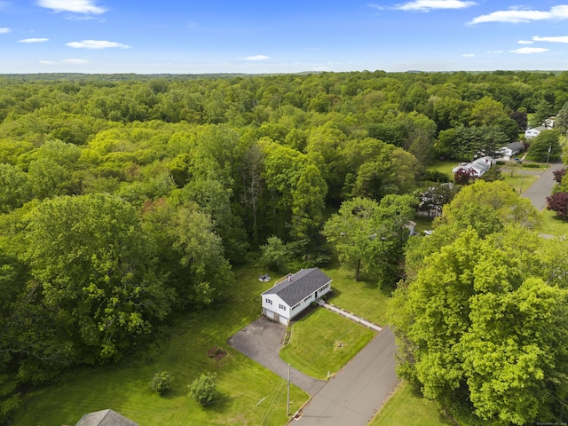 72 Twin Brook Ter, Monroe, CT 06468 - bird's eye view of a heavily wooded area