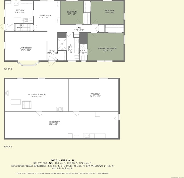 24 Ledgewood Ct, Norwich, CT 06360 - view of floor plan / room layout