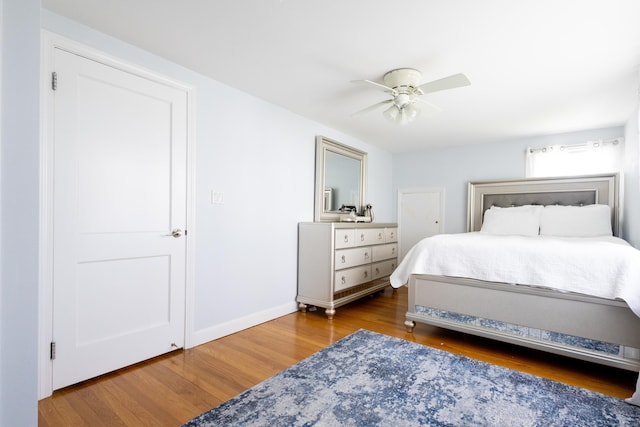 27 Judd Rd, Wethersfield, CT 06109 - bedroom with wood finished floors, a ceiling fan, and baseboards