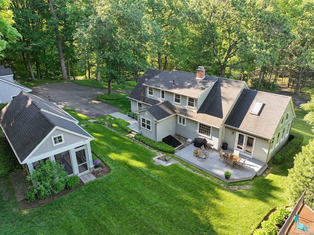 72 Cox Rd, Portland, CT 06480 - aerial view of property and surrounding area