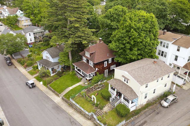 45 Perkins Ave, Norwich, CT 06360 - aerial view of residential area