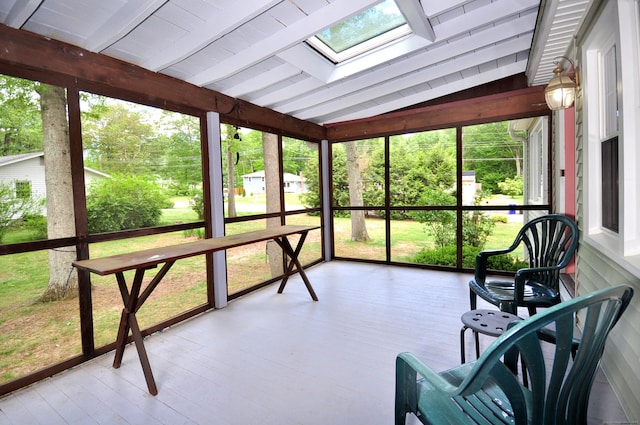 83 Elizabeth St, South Windsor, CT 06074 - sunroom / solarium featuring a skylight and plenty of natural light