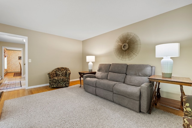 61 Winding Rdg, Southington, CT 06489 - living room with wood finished floors and baseboards