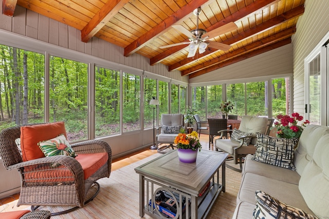 61 Winding Rdg, Southington, CT 06489 - sunroom / solarium featuring outdoor lounge area and a ceiling fan