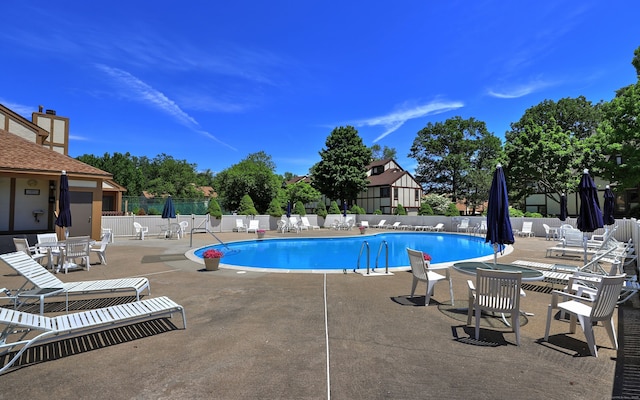 690 Forest Rd Unit 442, West Haven, CT 06516 - community pool featuring a patio area