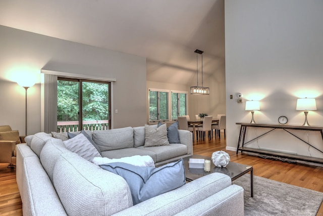 690 Forest Rd Unit 442, West Haven, CT 06516 - living area with wood finished floors