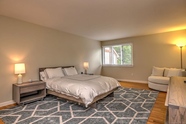 690 Forest Rd Unit 442, West Haven, CT 06516 - bedroom with wood finished floors and baseboards
