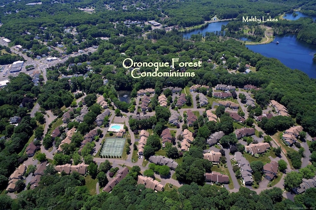 690 Forest Rd Unit 442, West Haven, CT 06516 - bird's eye view of a nearby body of water