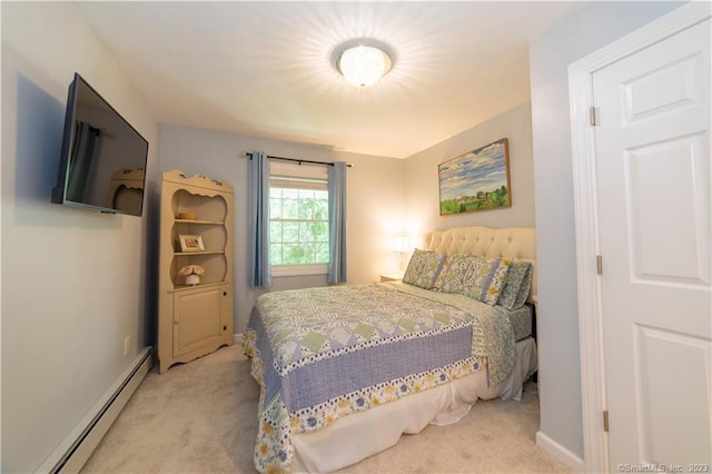 36 Old Johnson Ln, Middletown, CT 06457 - carpeted bedroom with baseboard heating and baseboards