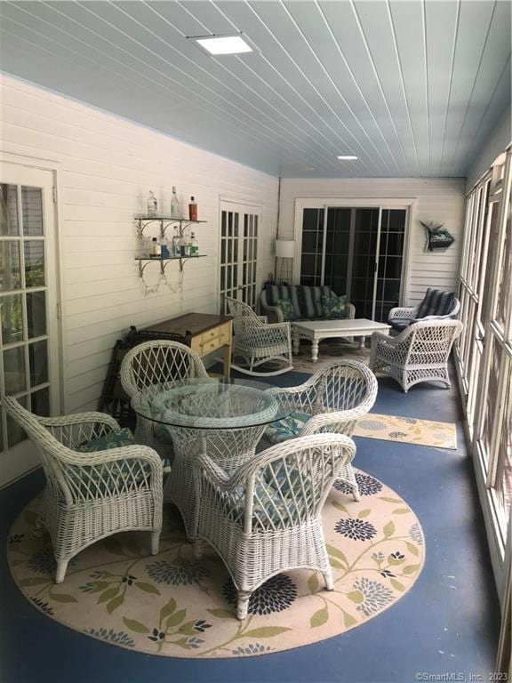 36 Old Johnson Ln, Middletown, CT 06457 - view of patio / terrace with an outdoor hangout area