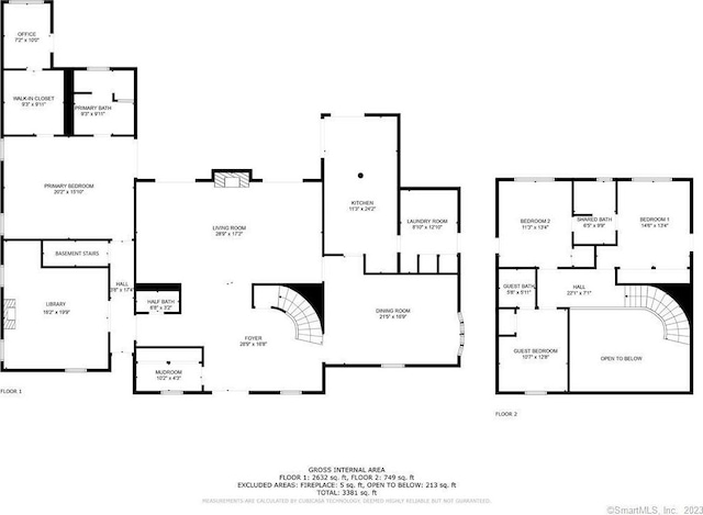 36 Old Johnson Ln, Middletown, CT 06457 - room layout