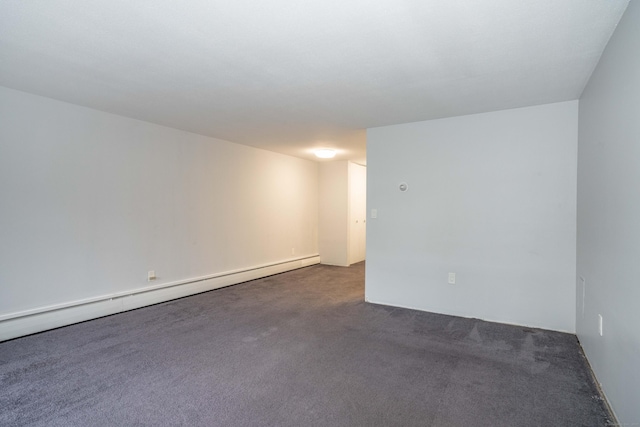 104 Oakwood Ave Apt T3, West Hartford, CT 06119 - carpeted spare room featuring a baseboard heating unit