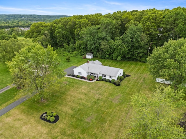 19 Ridgeview Dr, Ellington, CT 06029 - view of subject property with a forest