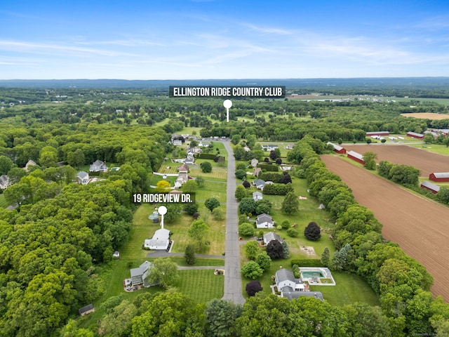 19 Ridgeview Dr, Ellington, CT 06029 - drone / aerial view