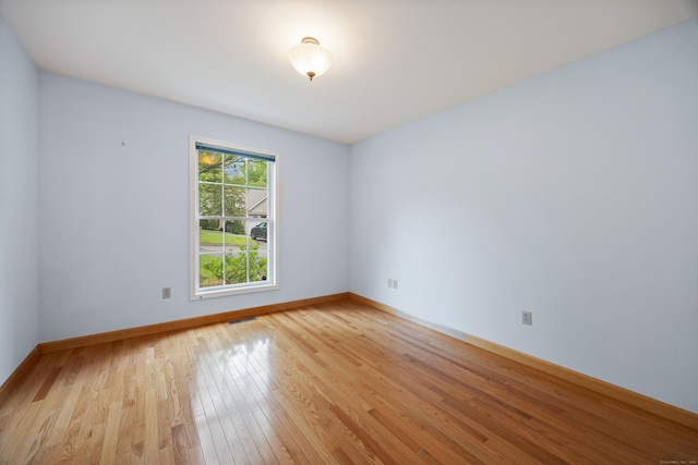 25 Hamden Hills Dr Unit 60, Hamden, CT 06518 - empty room with light wood finished floors and baseboards