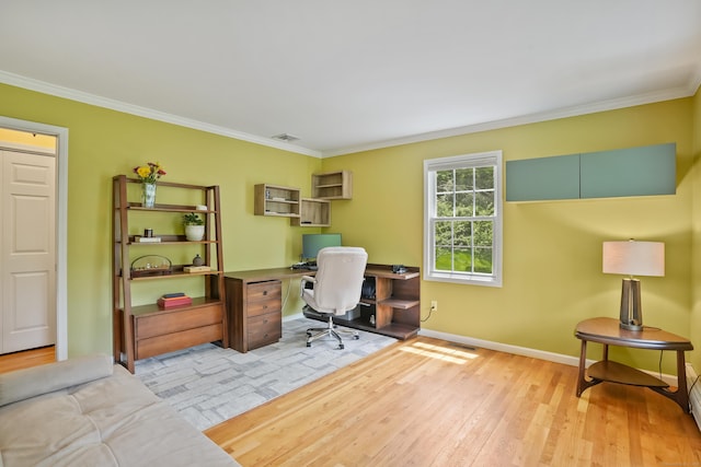 22 Gelding Hill Rd, Newtown, CT 06482 - office space with wood finished floors, ornamental molding, and baseboards