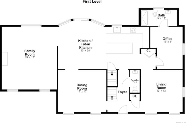 22 Gelding Hill Rd, Newtown, CT 06482 - property floor plan