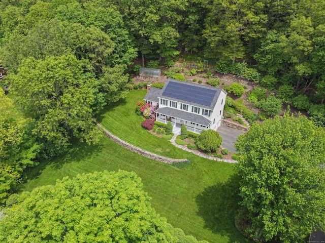22 Gelding Hill Rd, Newtown, CT 06482 - view of subject property featuring a heavily wooded area