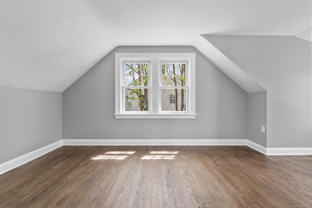 330 Meriden Ave, Southington, CT 06489 - bonus room featuring vaulted ceiling, wood finished floors, and baseboards