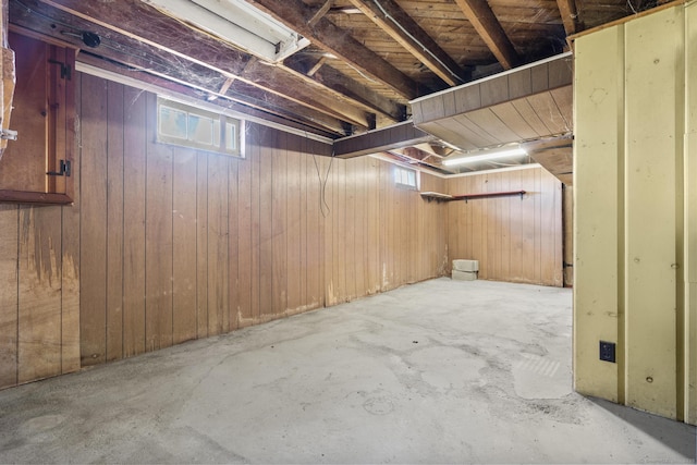 330 Meriden Ave, Southington, CT 06489 - below grade area featuring plenty of natural light and wood walls