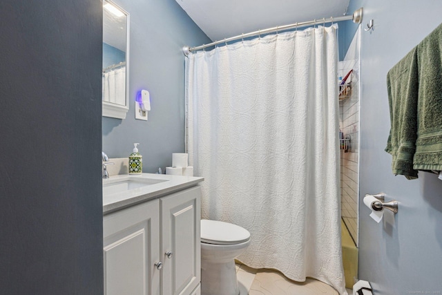 64 Willow St, Milford, CT 06460 - bathroom with vanity, toilet, and shower / tub combo