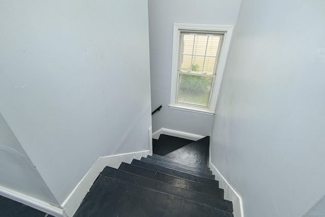163 State Ave, Killingly, CT 06241 - stairway featuring baseboards
