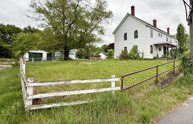 37 Aldrich Ave, Plainfield, CT 06354 - view of side of property featuring a chimney