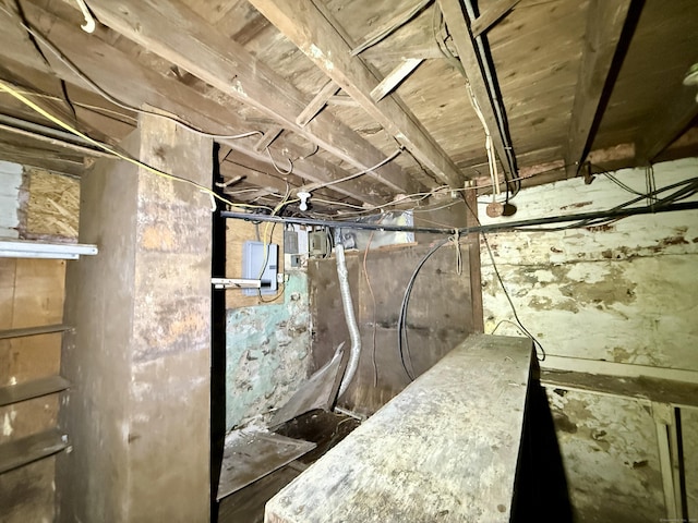 37 Aldrich Ave, Plainfield, CT 06354 - view of unfinished basement