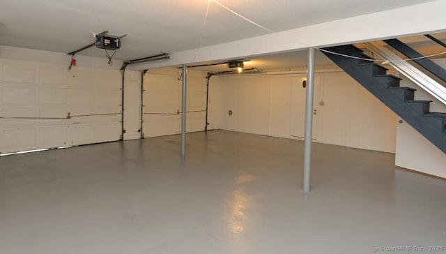 881 Heritage Vlg Unit B, Southbury, CT 06488 - below grade area featuring a garage
