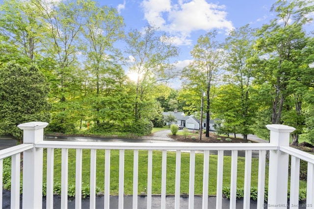 308 Old Zoar Rd, Monroe, CT 06468 - wooden terrace with a yard
