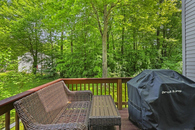 745 Merrow Rd Apt 171, Coventry, CT 06238 - wooden terrace featuring a grill