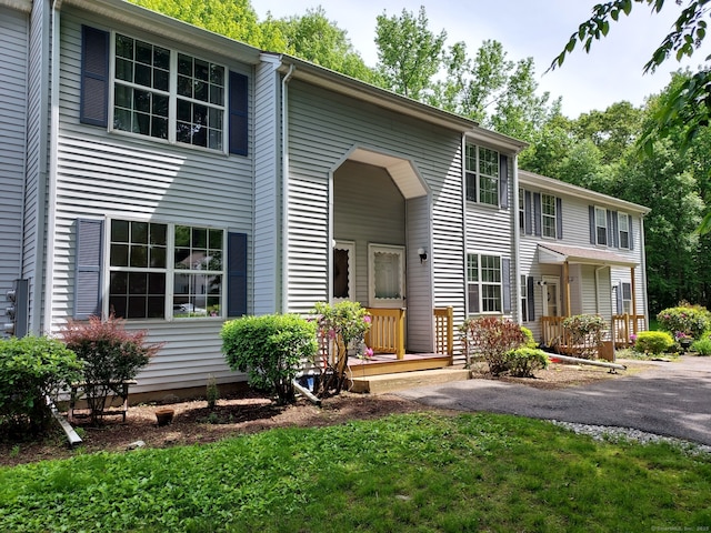 745 Merrow Rd Apt 171, Coventry, CT 06238 - view of front of property with a front lawn