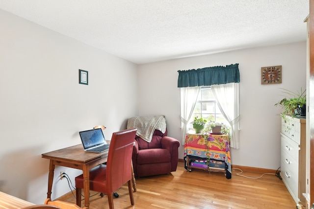 47 Varno Ln, Enfield, CT 06082 - office area featuring light wood-style flooring and baseboards