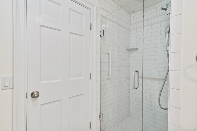 50 Harrison Ave, New Canaan, CT 06840 - full bathroom with a stall shower