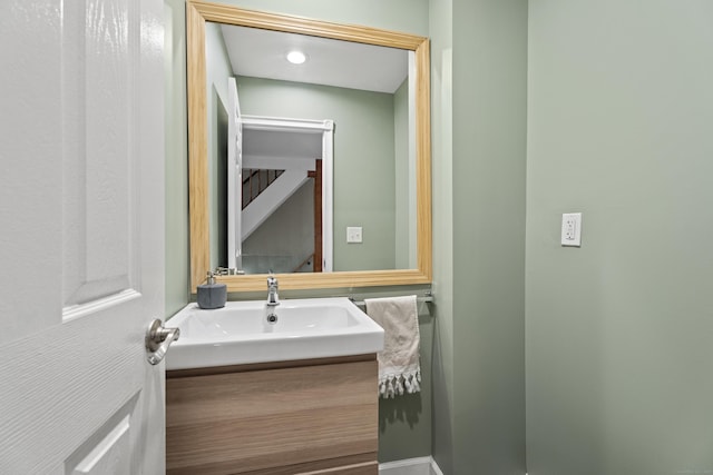 128 Mill River St, New Haven, CT 06511 - half bath with vanity