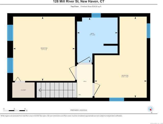 128 Mill River St, New Haven, CT 06511 - property floor plan
