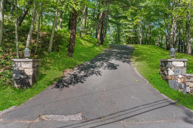 40 Thunder Hill Ln, Ridgefield, CT 06877 - view of asphalt driveway