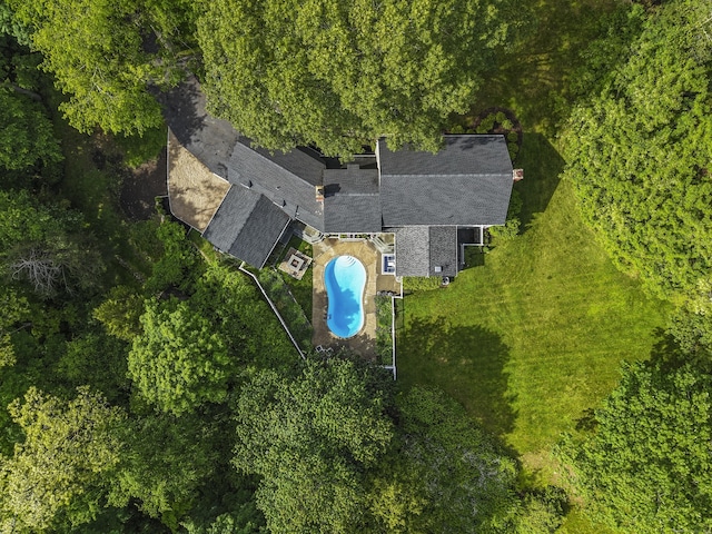 47 Ridgecrest Rd, Stamford, CT 06903 - view of subject property with a pool