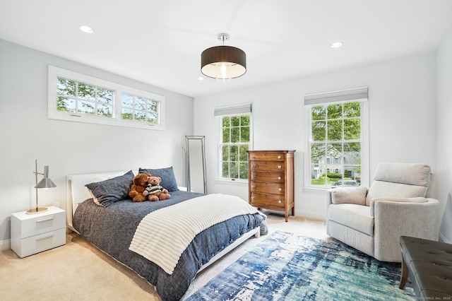 975 Flintlock Rd, Fairfield, CT 06890 - carpeted bedroom with baseboards and recessed lighting