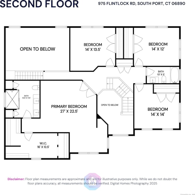 975 Flintlock Rd, Fairfield, CT 06890 - property floor plan
