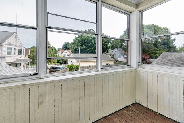 174 Franklin Ave, Stratford, CT 06614 - view of unfurnished sunroom