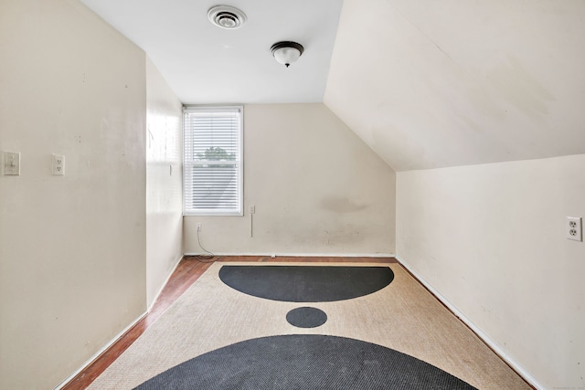 174 Franklin Ave, Stratford, CT 06614 - additional living space with vaulted ceiling and baseboards