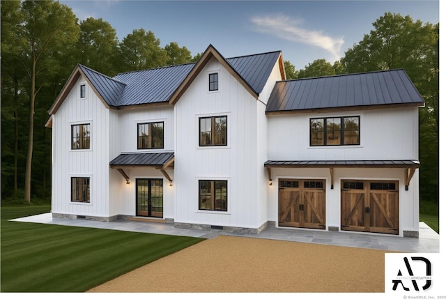 90 Haviland Rd, Stamford, CT 06903 - view of front of house featuring a standing seam roof and metal roof