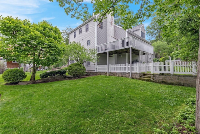 14 The Mews, Westport, CT 06880 - rear view of property with a deck
